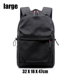 Nylon backpack (Option: Black-L)